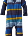 Splendid Littles Baby-Boys Newborn Camden Stripe Playsuit, Drummer Boy, 18-24 Months