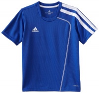 adidas Boys 8-20 Youth Sossto Jersey, Cobalt/White, X-Large adidas Boys 8-20 Youth Sossto Jersey, Cobalt/White, X-Large