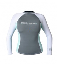 Body Glove Basic Deluxe Women's Long Sleeve Rash Guard Body Glove Basic Deluxe Women's Long Sleeve Rash Guard