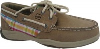 Sperry Top-Sider Girls' Intrepid,Linen Oat/Pink Plaid Nubuck,US 7 M Sperry Top-Sider Girls' Intrepid,Linen Oat/Pink Plaid Nubuck,US 7 M