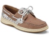 Sperry Top Sider Womens Bluefish Leopard Sequins Boat Shoe