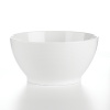 Fine porcelain dinnerware, serveware and accessory pieces made in Germany designed by Thomas for Rosenthal. White color with subtle raised white lines. Perfect for everyday use or entertaining. Dishwasher and microwave safe.