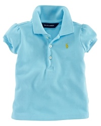 Ralph Lauren Childrenswear Stretch Mesh SS Polo 9M-24M Ralph Lauren Childrenswear Stretch Mesh SS Polo 9M-24M