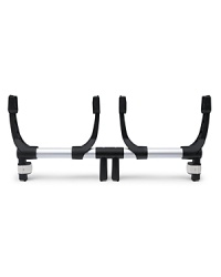 The Bugaboo Maxi-Cosi® Twin Car Seat Adapter provides a safe and easy connection and allows parents to attach car seats to their Bugaboo Donkey Stroller. The Bugaboo Maxi-Cosi® Twin Car Seat Adapter provides a safe and easy connection and allows parents to attach car seats to their Bugaboo Donkey Stroller.