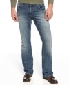 A classic that never fades. These boot cut jeans from INC International Concepts keep your denim style current.