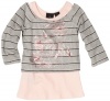 Baby Phat - Kids Girls 2-6X Stencil Graphic Top, Light Pink, 4T