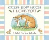 Guess How Much I Love You: A Baby's First Year Calendar