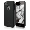 elago S5 Slim Fit Case for iPhone 5 + Logo Protection Film included- eco friendly Retail Packaging - Soft feeling Black