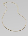 From the Chain collection. An elegant yet sturdy strand of 18k yellow gold.18k yellow gold Length, about 32 Lobster clasp Imported
