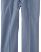 Haggar Men's Work To Weekend No Iron Twill Plain Front Pant