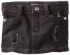 Baby Phat - Kids Baby-Girls Infant Denim Rip and Repair Skirt, Black, 18