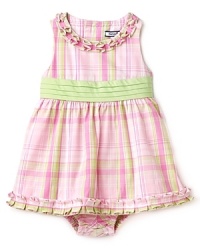 Hartstrings Infant Girls' Woven Dress & Panty Set - Size 0-24 Months Hartstrings Infant Girls' Woven Dress & Panty Set - Size 0-24 Months