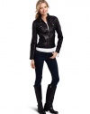 MICHAEL Michael Kors Women's Racer Leather Jacket