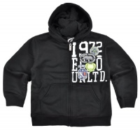 Ecko Unltd Big Boys Black Hoodie W/Fleece Lining (10/12) Ecko Unltd Big Boys Black Hoodie W/Fleece Lining (10/12)