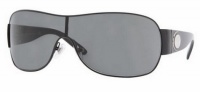 Versace Sunglasses VE2101 1009/87 Black/Grey 136mm Versace Sunglasses VE2101 1009/87 Black/Grey 136mm