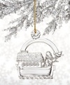 Marquis by Waterford Noah on the Ark, Christmas Ornament