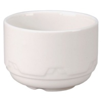 Vertex China Kentfield Collection White 7 Oz Bouillon Dish - Case = 36 Vertex China Kentfield Collection White 7 Oz Bouillon Dish - Case = 36
