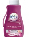 Veet Gel Cream Pump Hair Remover With Essential Oils And Velvet Rose Scent, 13.50 Ounce