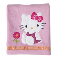 Lambs & Ivy Blanket, Hello Kitty Garden Lambs & Ivy Blanket, Hello Kitty Garden