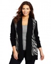 Calvin Klein Women's Plus-Size Wmn Zebra Flywy Card