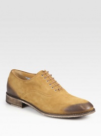 Superb craftsmanship and attention to detail is exuded in this derby style lace-up, expertly crafted in smooth and textured leather.Leather upperLeather liningPadded insoleLeather soleMade in Italy Superb craftsmanship and attention to detail is exuded in this derby style lace-up, expertly crafted in smooth and textured leather.Leather upperLeather liningPadded insoleLeather soleMade in Italy