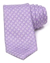 A subtle floral print gets set for spring on this silk and linen tie from The Men's Store at Bloomingdale's.