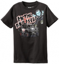 Metal Mulisha Boys 2-7 Danger Tee, Black, Large Metal Mulisha Boys 2-7 Danger Tee, Black, Large