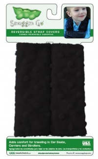 Snuggin Go Reversible Strap Covers, Black Snuggin Go Reversible Strap Covers, Black