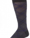 HUGO BOSS Men's Criss Cross Argyle Dress Sock