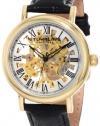 Stuhrling Original Women's 294A.113531 Lifestyles Macbeth Mechanical Skeleton Goldtone Watch