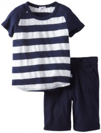 Splendid Littles Boys 2-7 White Slub Rugby Crew Short Set Toddler, Navy, 2T Splendid Littles Boys 2-7 White Slub Rugby Crew Short Set Toddler, Navy, 2T