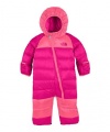 The North Face Lil' Snuggler Down Bunting - Infant Girls' Razzle Pink/Cha Cha Pink, 3-6M