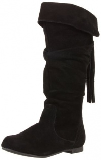 Steve Madden Jsindy Boot (Little Kid/Big Kid),Black Suede,1 M US Little Kid Steve Madden Jsindy Boot (Little Kid/Big Kid),Black Suede,1 M US Little Kid