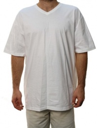 Quicksilver Men's Blank Slim V-neck MTI T-Shirt White Quicksilver Men's Blank Slim V-neck MTI T-Shirt White