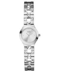 Polish together your perfect workday look with this shimmering watch from GUESS. Polish together your perfect workday look with this shimmering watch from GUESS.