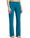 Calvin Klein Women's Naked Glamour Pajama Pant, Capri Water, Large