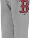 MLB Youth Boston Red Sox Fleece Pant (Athletic Grey, Large)