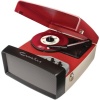 Crosley CR6010A-Re Collegiate Portable USB Turntable (Red/Cream)