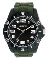 Tough as nails, this green-tone watch from Unlisted is an everyday marvel.