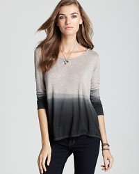 A serene-looking Vintage Havana top in whisper-light, dip-dyed chiffon. A serene-looking Vintage Havana top in whisper-light, dip-dyed chiffon.