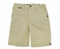 'Quiksilver Union Walkshort (Toddler/Little Kids) Stone 4T (Toddler) x One Size