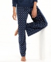 Supreme softness that's light as air. Slip into the snuggly comfort of these baby fleece pajamas pants by Nautica.