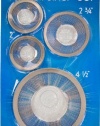 Set of 4 Tub Mesh Sink Strainer, Stainless