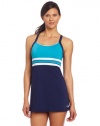 Speedo Women's Endurance Horizon Splice Ultraback Swim Dress