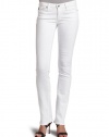 AG Adriano Goldschmied Women's Ballad Slim Bootcut Jean, White, 30