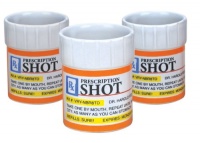 Big Mouth Toys Prescription Pill Bottle Shaped Shot Glass Set, 3-Pack Big Mouth Toys Prescription Pill Bottle Shaped Shot Glass Set, 3-Pack