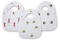 aden + anais 3 Count 100% Cotton Muslin Snap Bib, Mod About Baby aden + anais 3 Count 100% Cotton Muslin Snap Bib, Mod About Baby