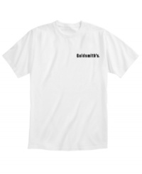 This iconic T-shirt pays tribute to Memphis' greatest store. A tradition of the south since 1870, Goldsmith's graceful cursive logo became a symbol for great taste and impeccable customer service. The landmark building on Main Street was more than just a store with the 1960 launch of the Enchanted Forest, an animated adventure-land for kids. This iconic T-shirt pays tribute to Memphis' greatest store. A tradition of the south since 1870, Goldsmith's graceful cursive logo became a symbol for great taste and impeccable customer service. The landmark building on Main Street was more than just a store with the 1960 launch of the Enchanted Forest, an animated adventure-land for kids.