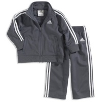 adidas Baby-Boys Infant Core Tricot Set, Gray, 3T adidas Baby-Boys Infant Core Tricot Set, Gray, 3T