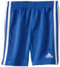 adidas Boys 2-7 Basic mesh short, Team Blue, 4 adidas Boys 2-7 Basic mesh short, Team Blue, 4
